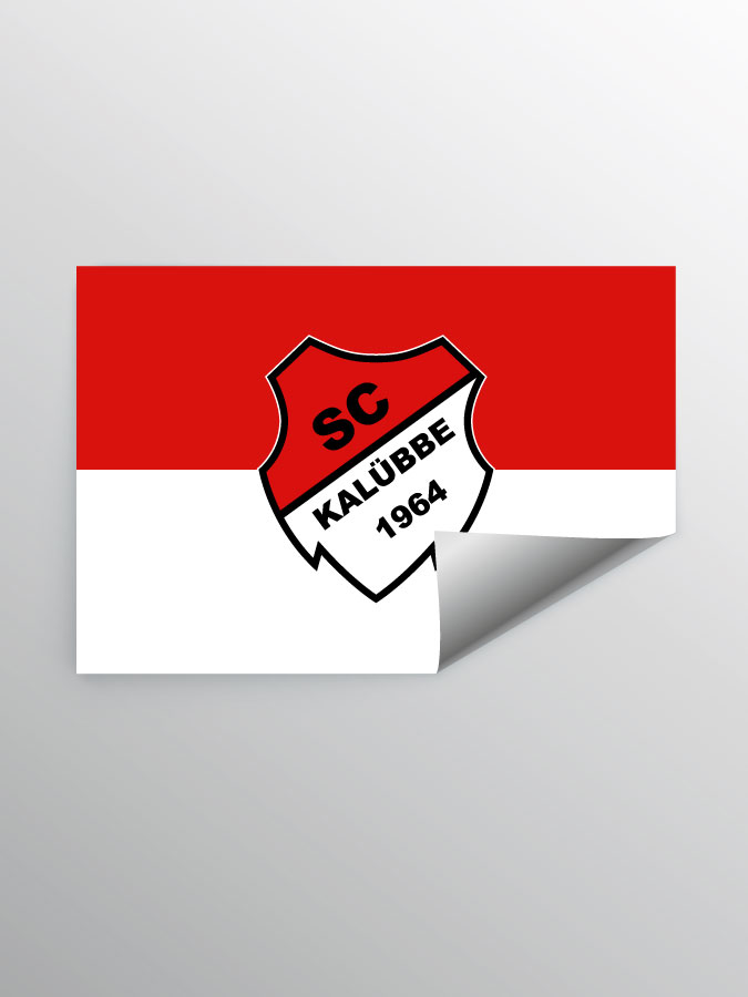 Aufkleber DIN A7 Logo