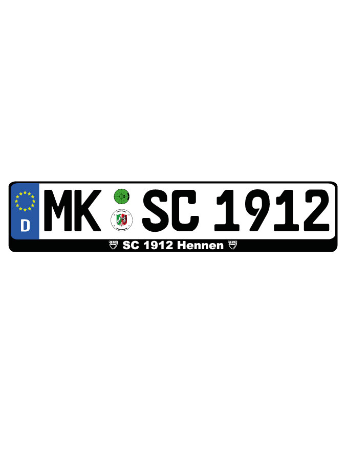 Kennzeichenhalter Kalden (2er Set)