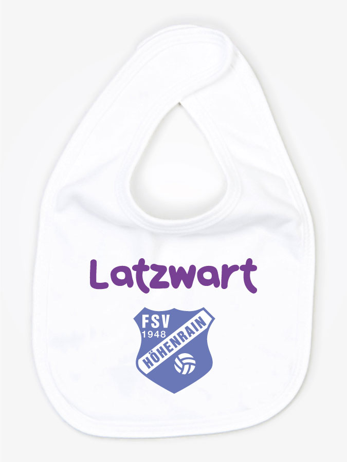 Babylätzchen Latzwart