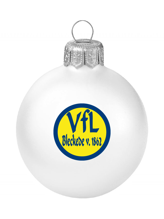Weihnachtskugel Logo 8cm