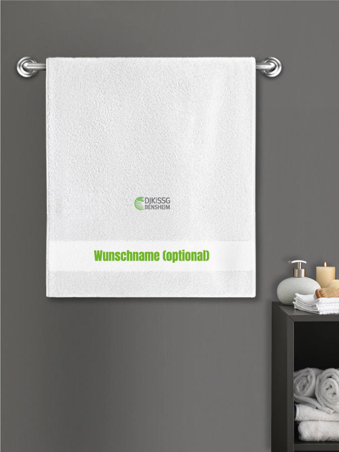 Badehandtuch Team Sticklogo