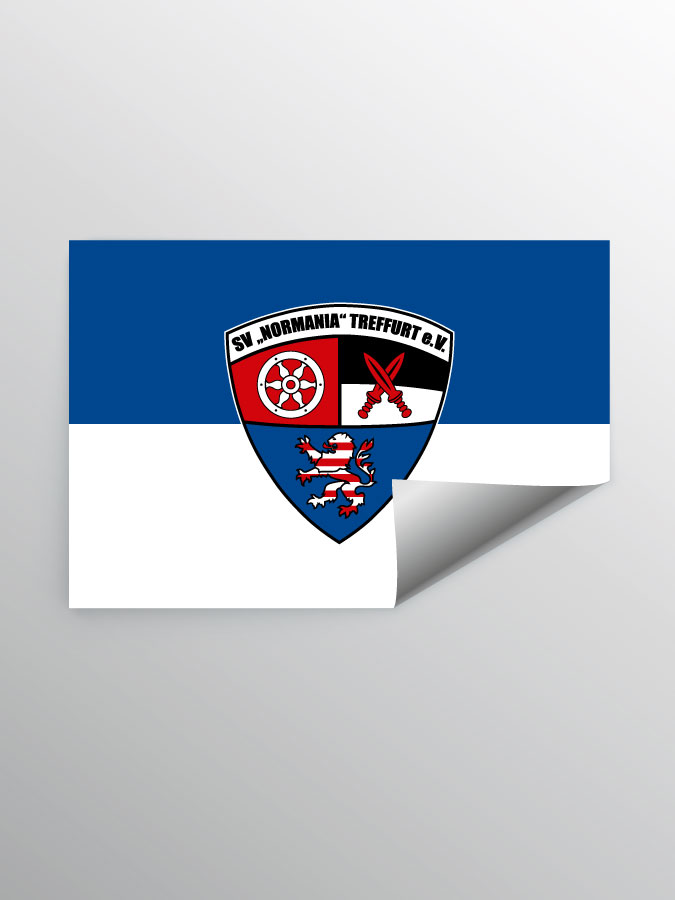 Aufkleber DIN A7 Logo