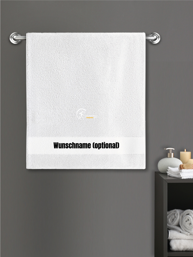 Badehandtuch Team Sticklogo