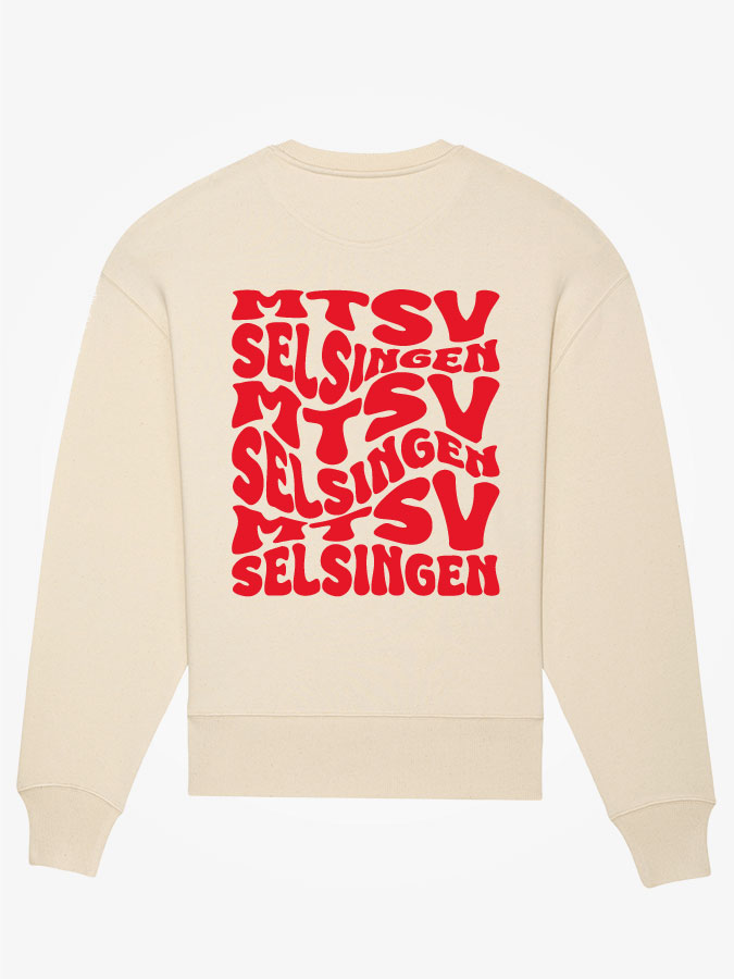 Sweatshirt Oversized Wavy Herren