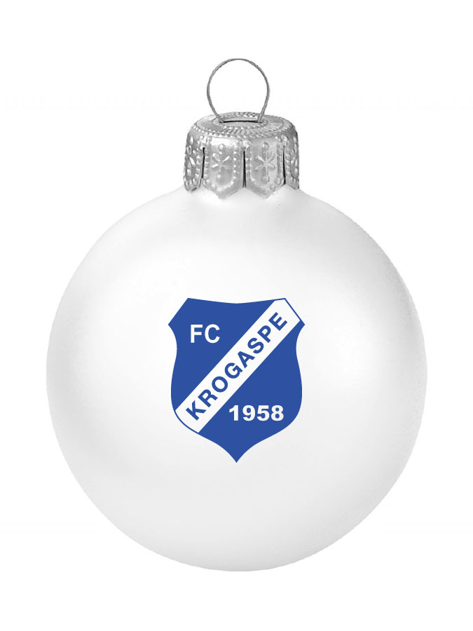 Weihnachtskugel Logo 8cm