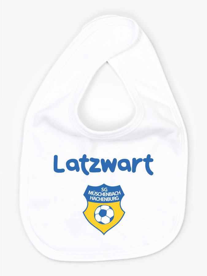 Babylätzchen Latzwart
