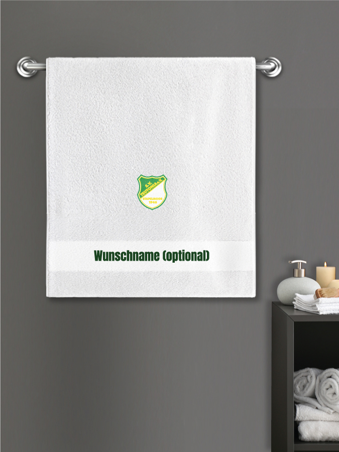 Badehandtuch Team Sticklogo