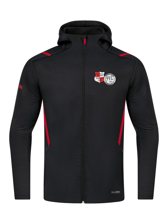 Jako Freizeitjacke Challenge mit Kapuze