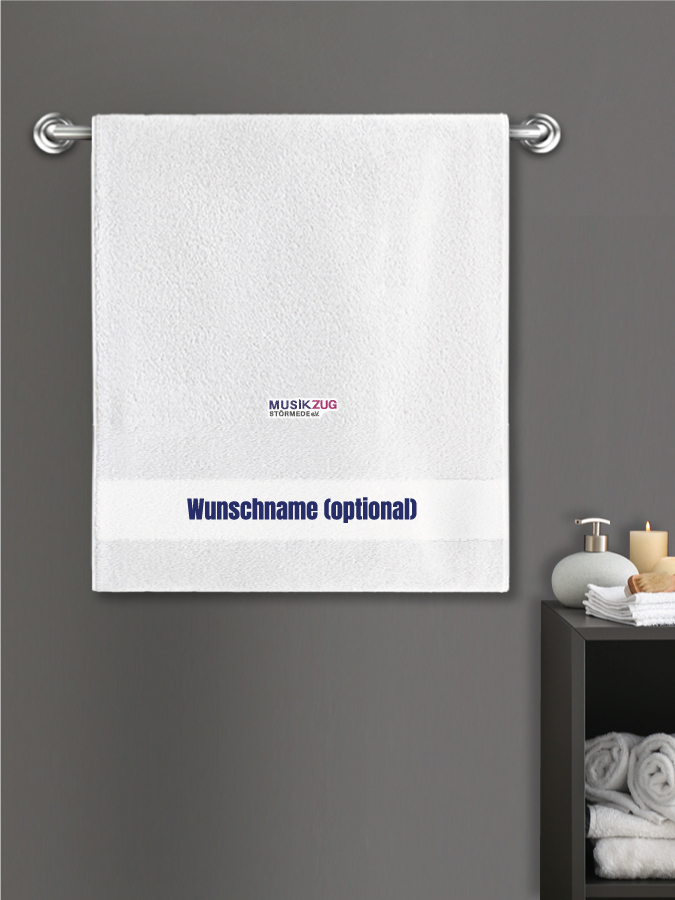 Badehandtuch Team Sticklogo