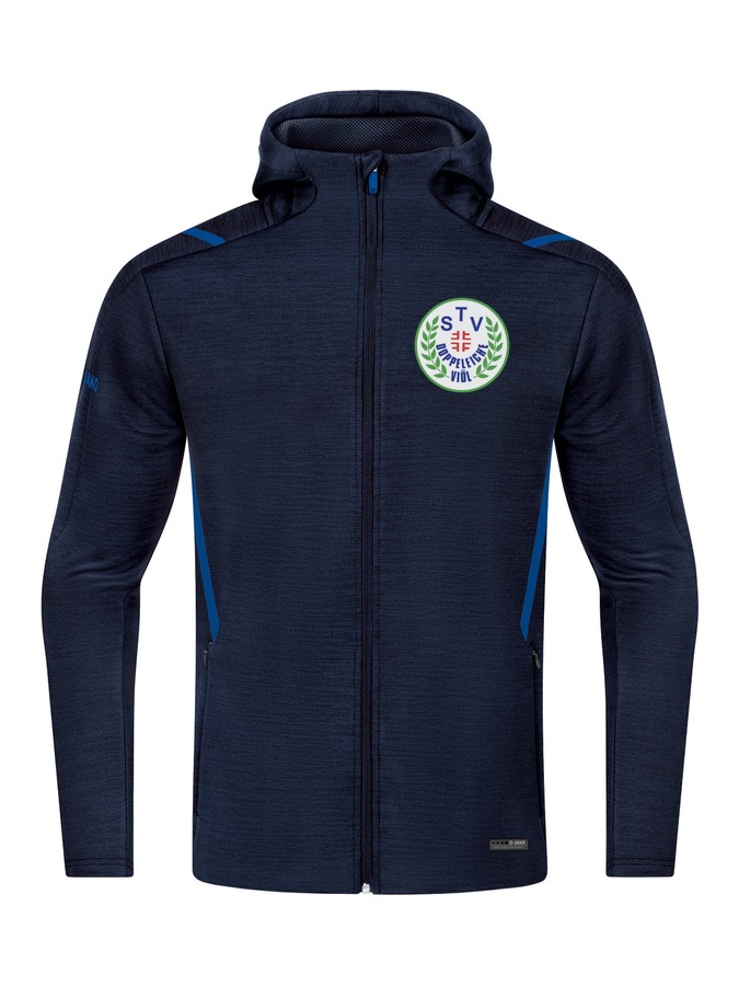 Jako Freizeitjacke Challenge mit Kapuze