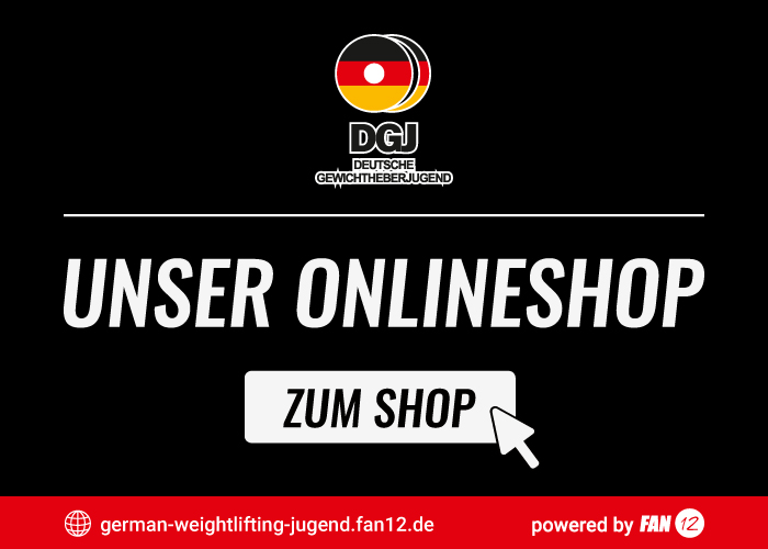 Deutsche Gewichtheberjugend im BVDG Onlineshop