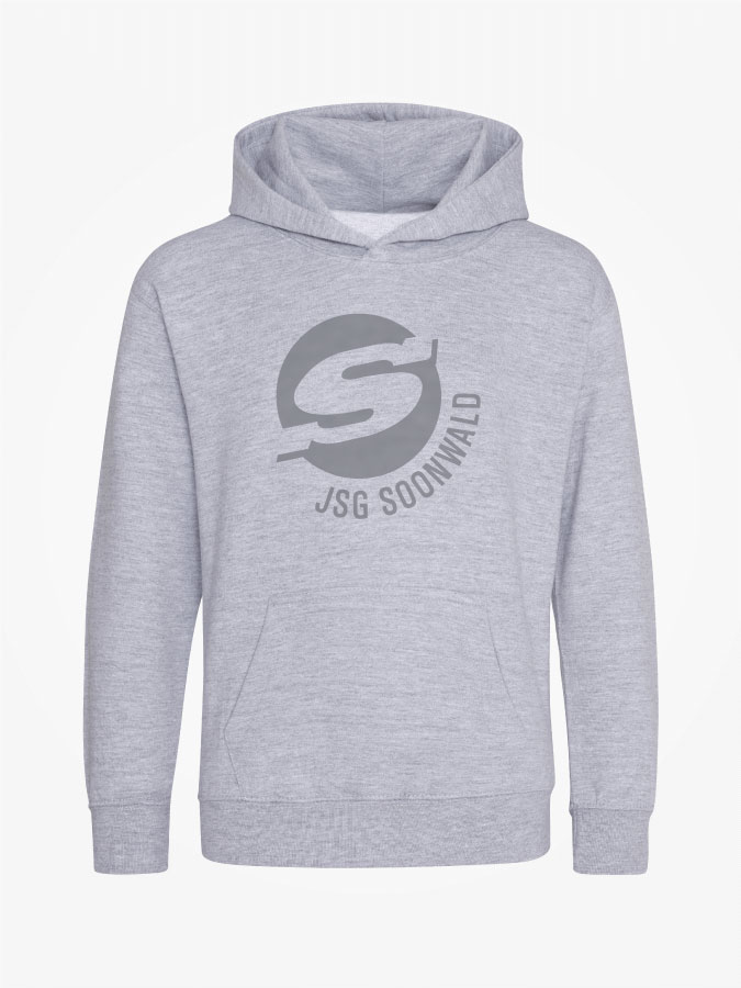 Hoodie All Grey Kids Unisex