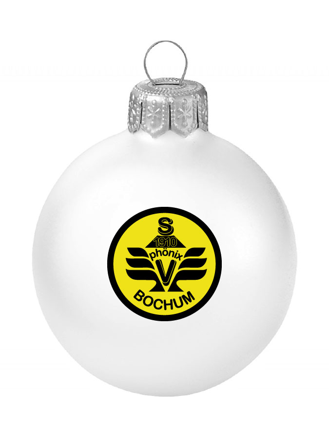 Weihnachtskugel Logo 8cm