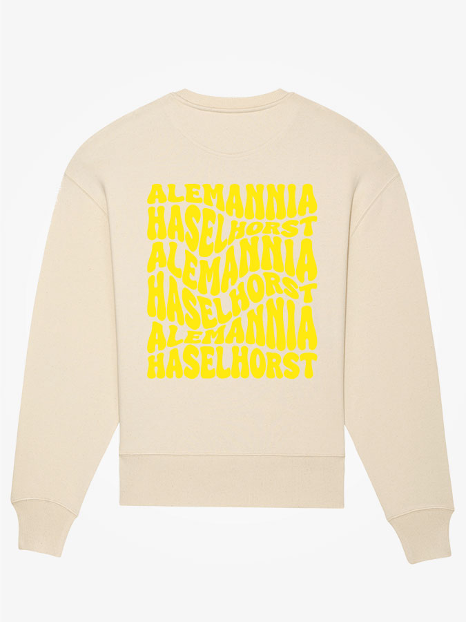 Oversized Sweater Wavy Herren