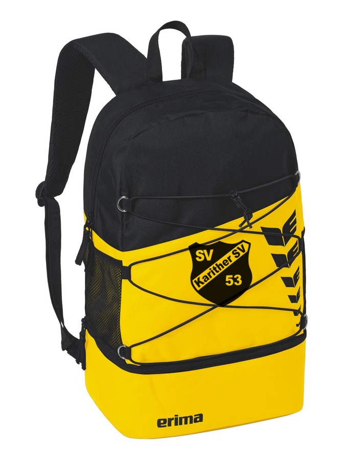 Erima Six Wings Rucksack mit Bodenfach
