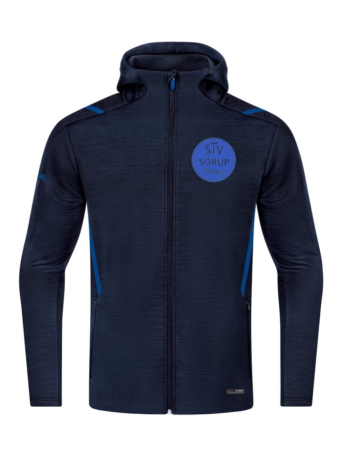 Jako Freizeitjacke Challenge mit Kapuze