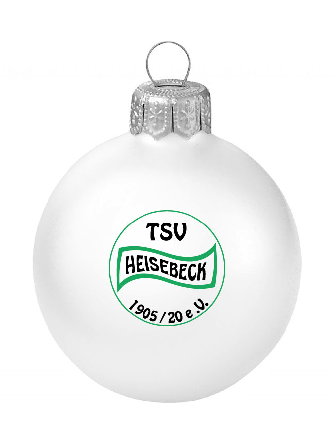 Weihnachtskugel Logo 8cm