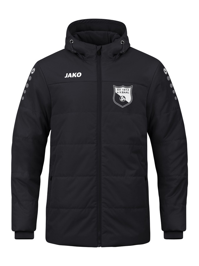 Jako Coachjacke Team mit Kapuze