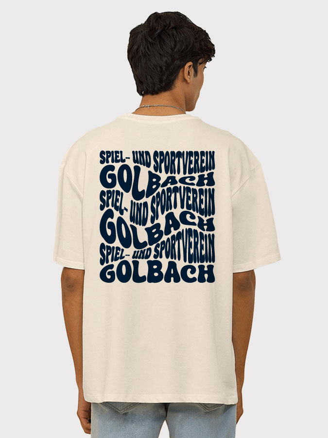 T-Shirt Oversized Wavy Herren