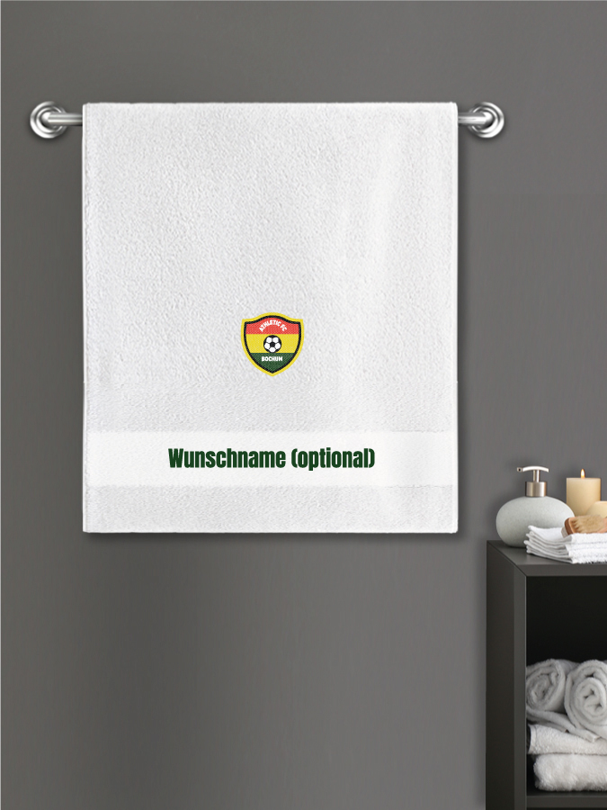 Badehandtuch Team Sticklogo