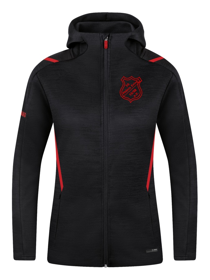 Jako Freizeitjacke Challenge mit Kapuze Damen