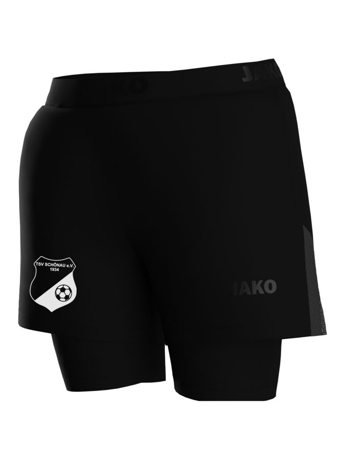 Jako 2-in-1-Short Power Damen