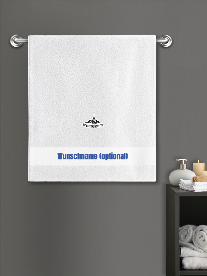 Badehandtuch Team Sticklogo