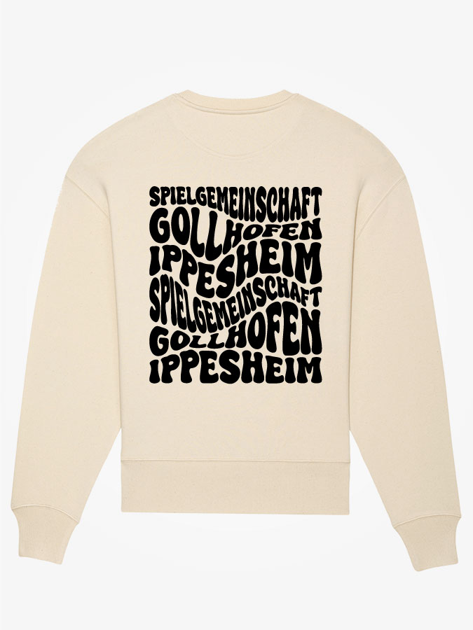 Oversized Sweater Wavy Herren