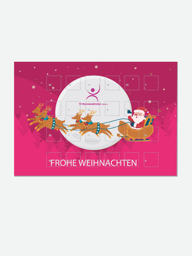 Adventskalender Schokolade
