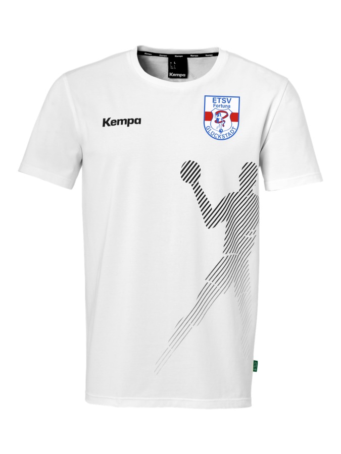 Kempa T-Shirt Black & White