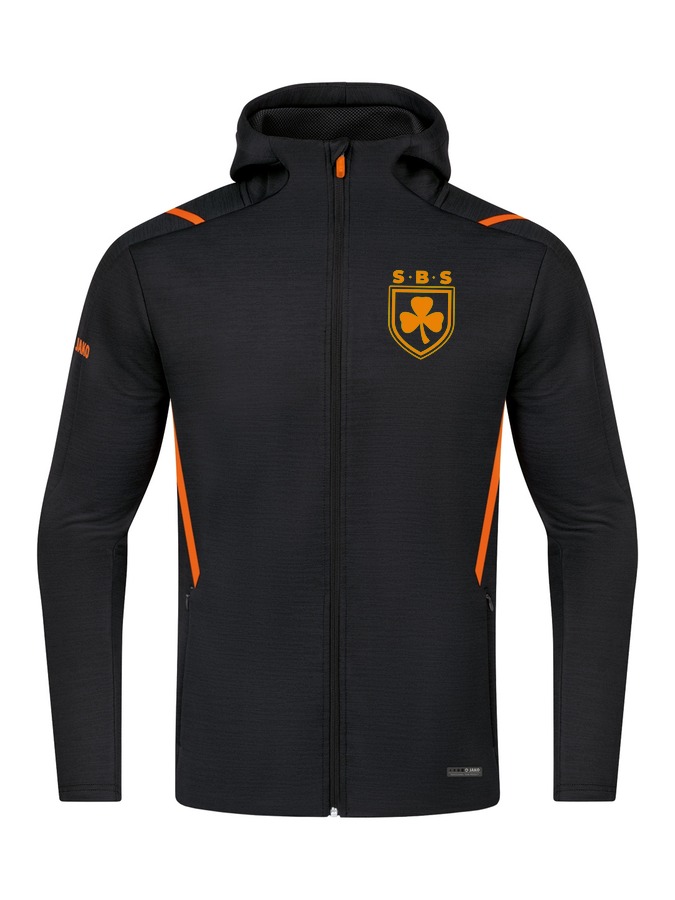 Jako Freizeitjacke Challenge mit Kapuze