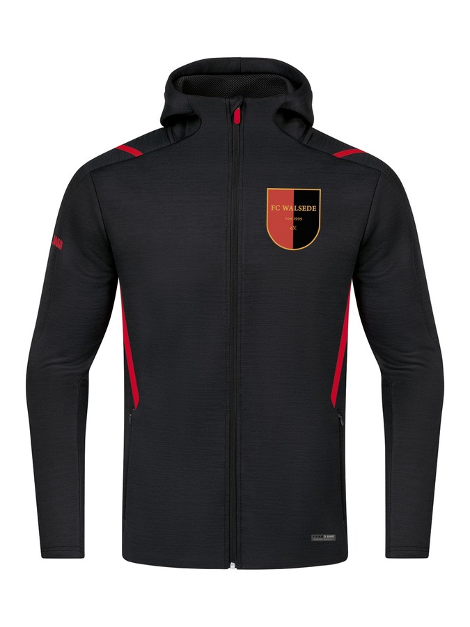 Jako Freizeitjacke Challenge mit Kapuze