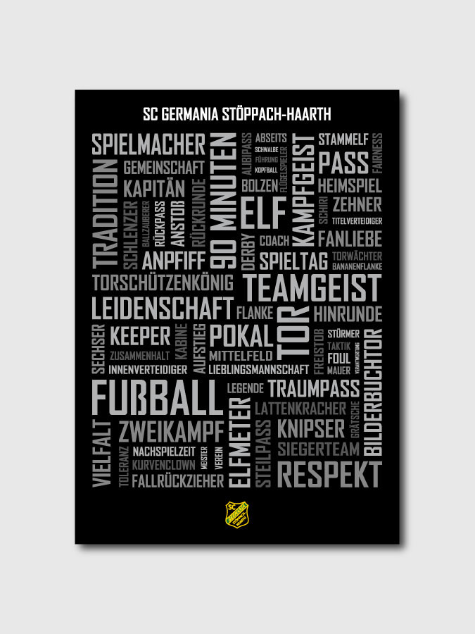 Wandposter Values