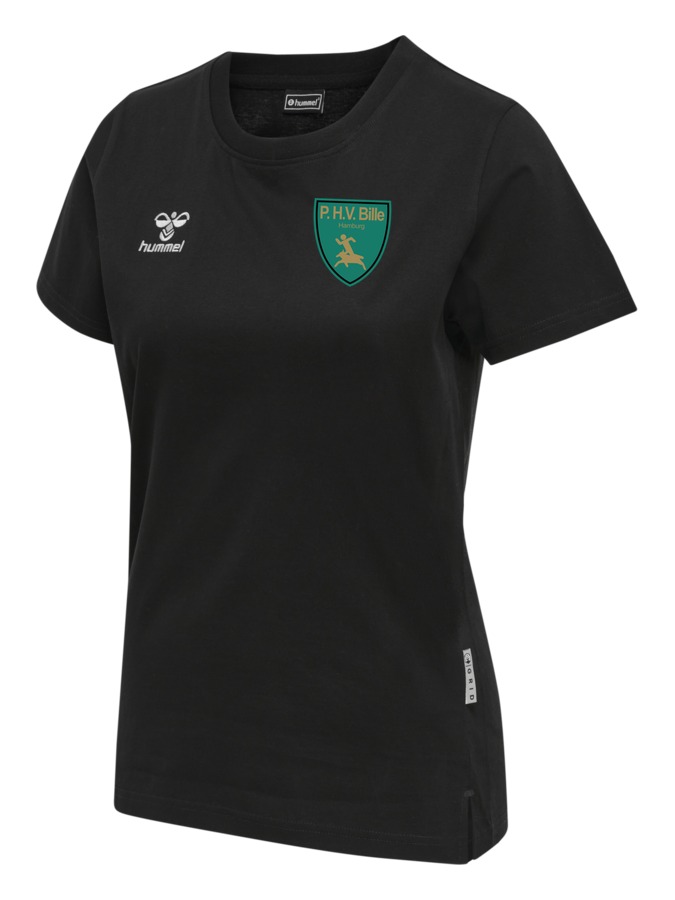 Hummel Move Grid Cotton T-Shirt Wom Damen