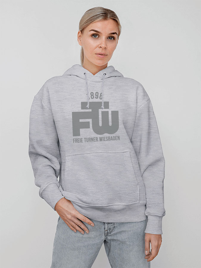 Hoodie All Grey Unisex