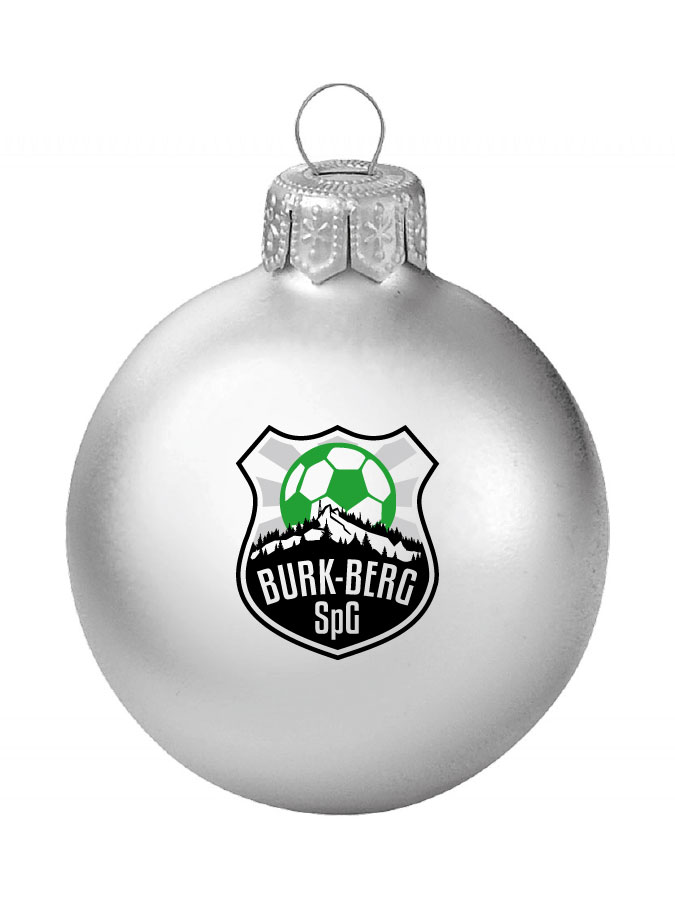 Weihnachtskugel Logo 8cm