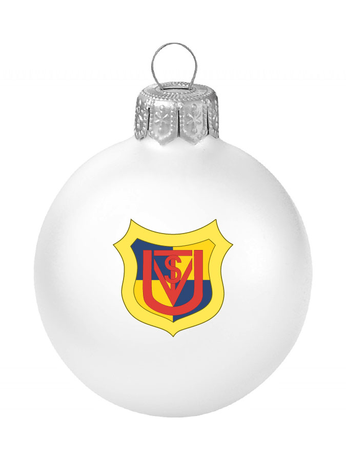 Weihnachtskugel Logo 8cm