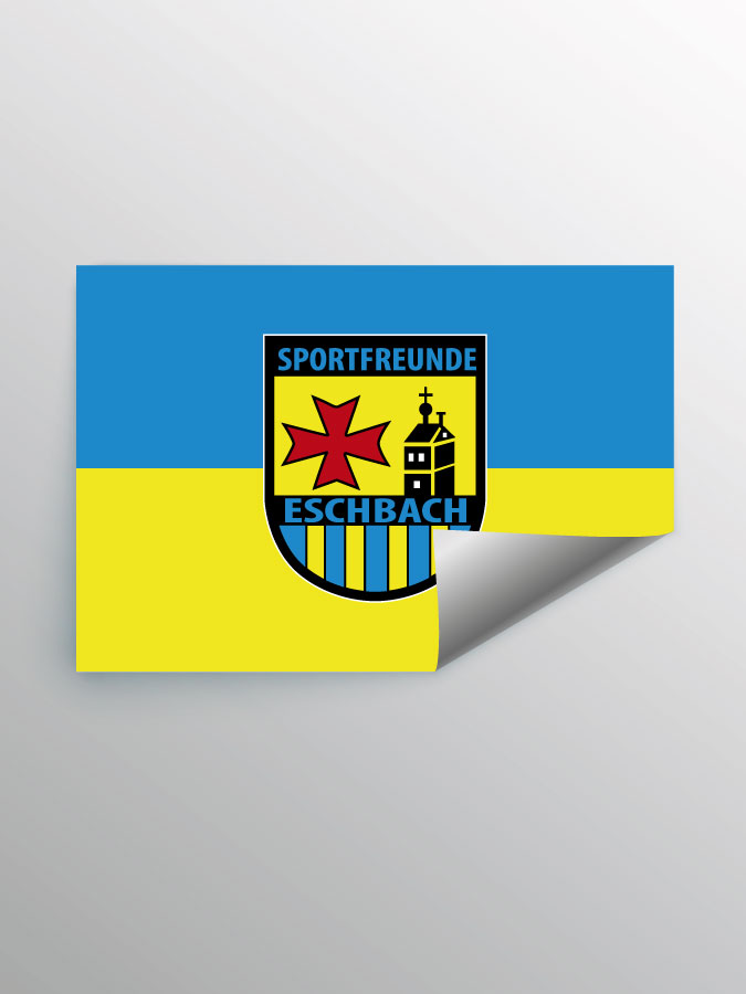 Aufkleber DIN A7 Logo