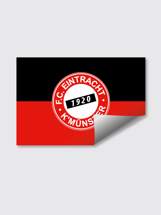 Aufkleber DIN A7 Logo