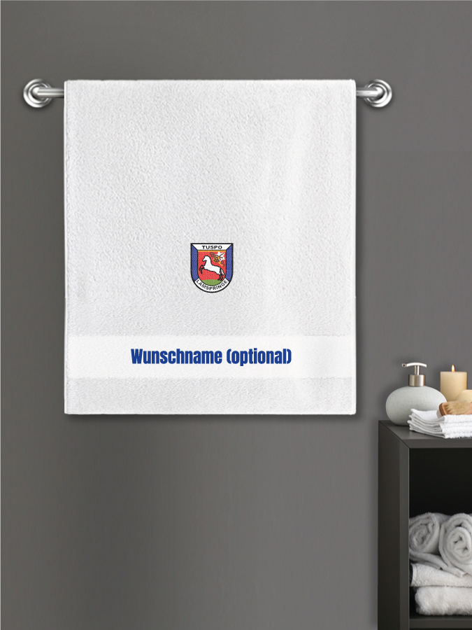 Badehandtuch Team Sticklogo