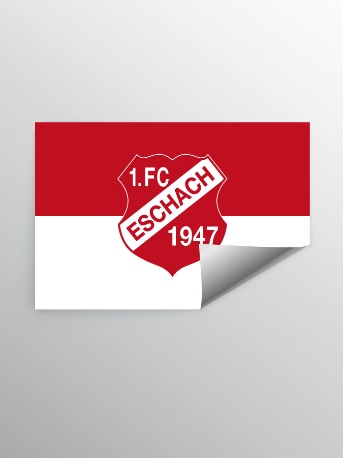 Aufkleber DIN A7 Logo