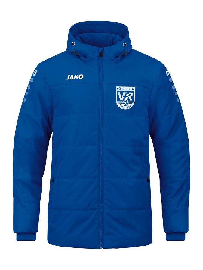 Jako Coachjacke Team mit Kapuze