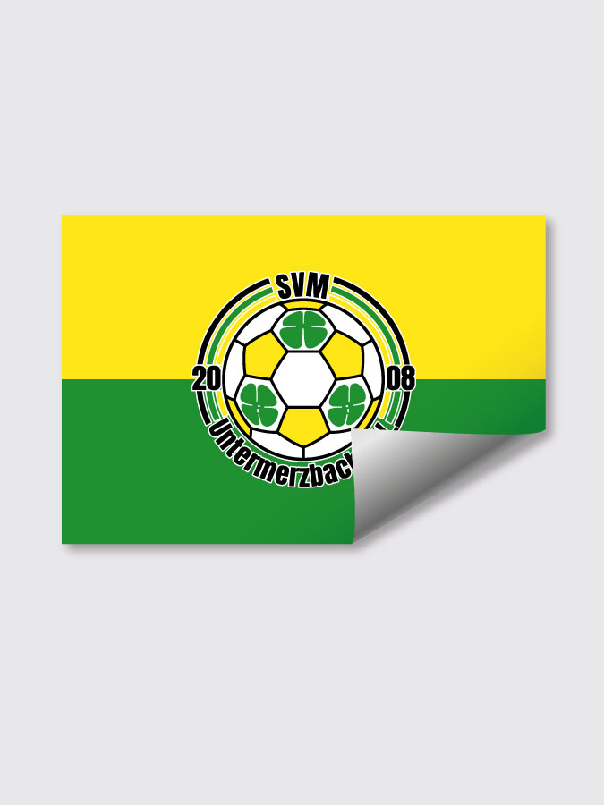Aufkleber DIN A7 Logo