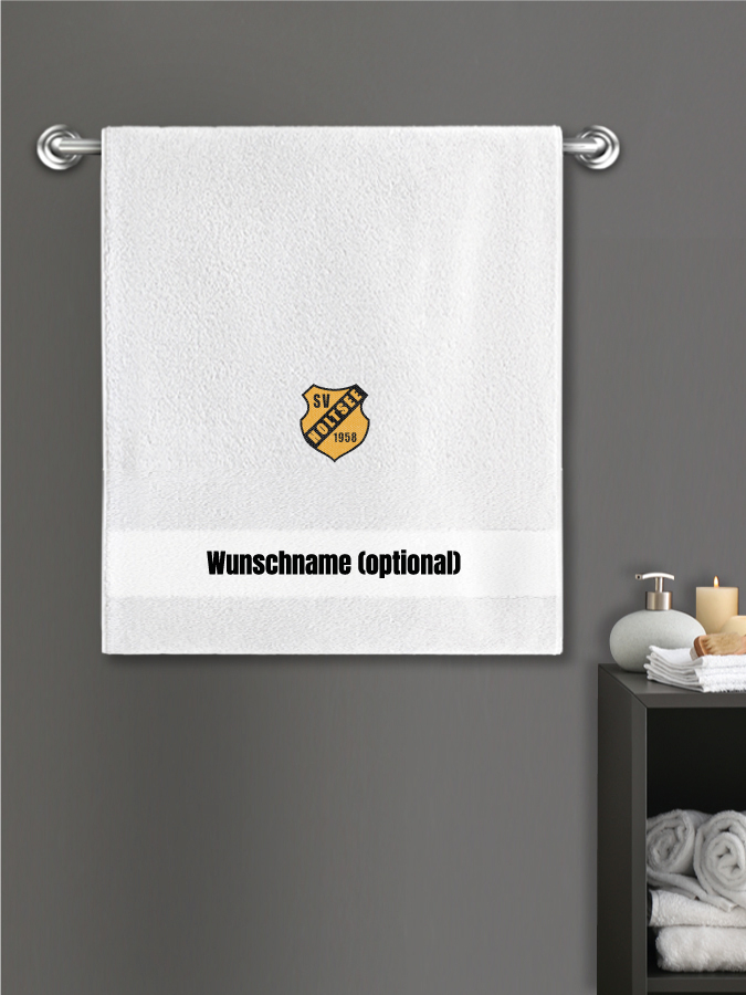 Badehandtuch Team Sticklogo