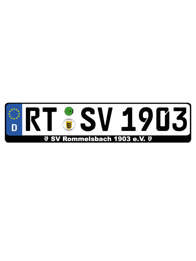 Kennzeichenhalter Kalden (2er Set)