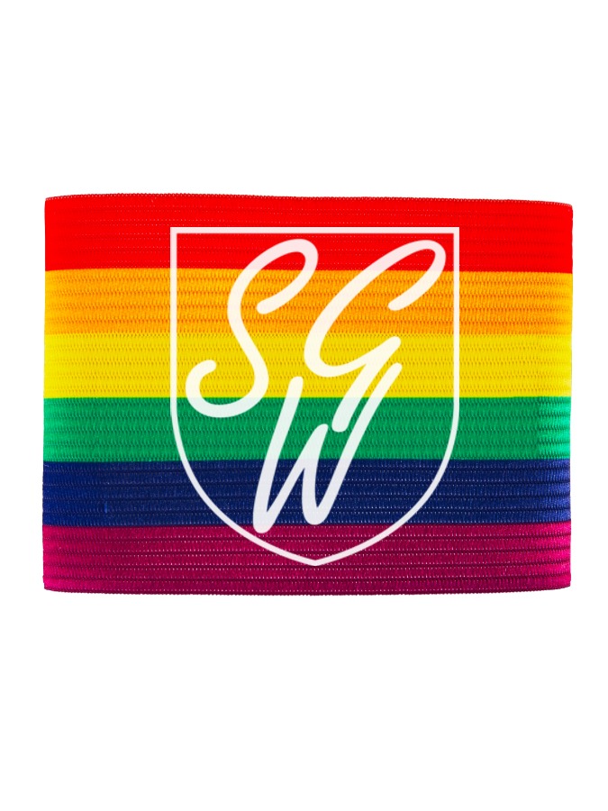 Kapitänsbinde Regenbogen