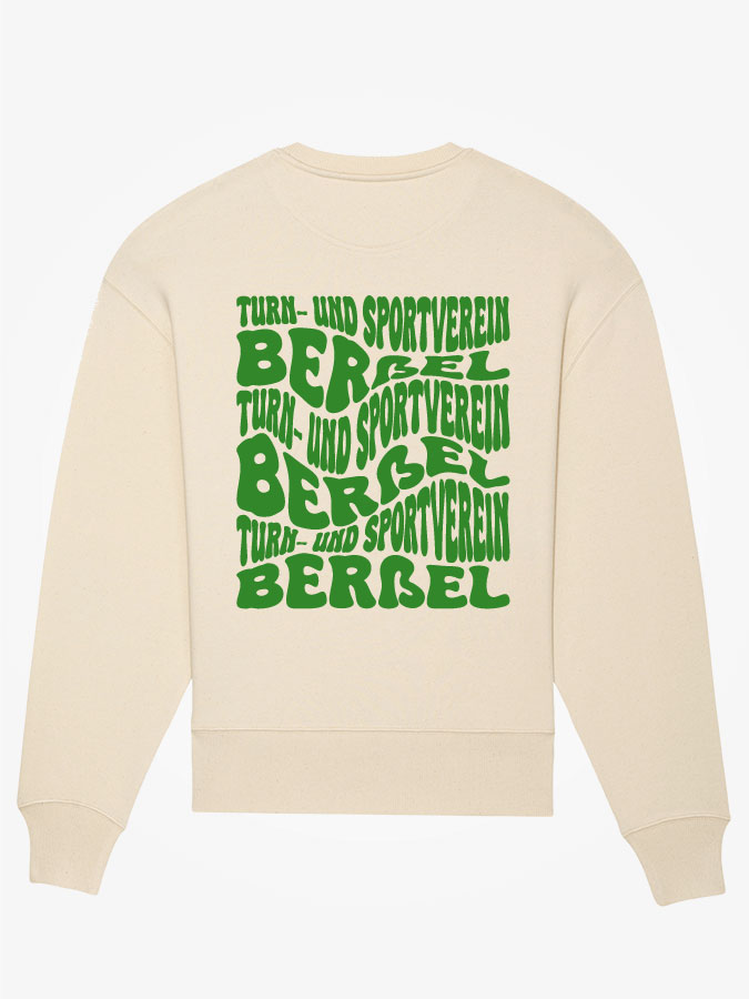 Oversized Sweater Wavy Herren