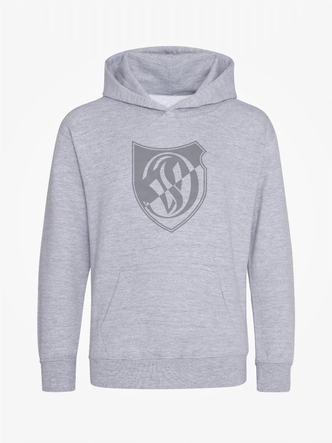 Hoodie All Grey Kids Unisex