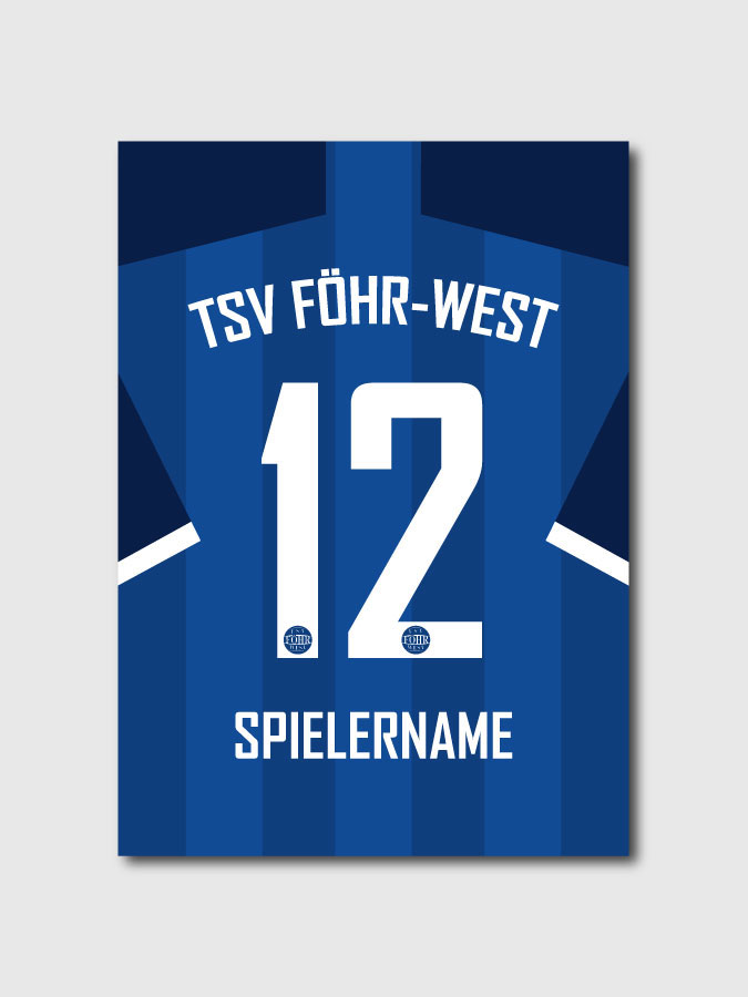 Wandposter Jersey