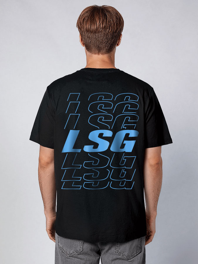 Oversized Shirt Neon Herren